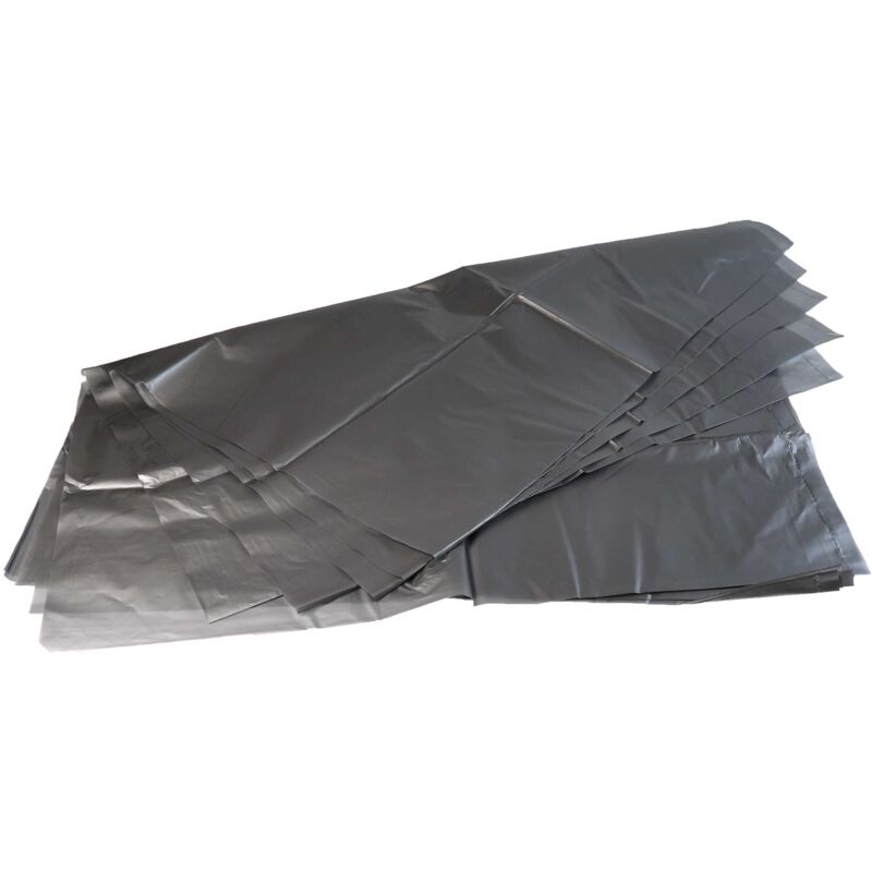 foto del prodotto 5x sacchetto sostituisce makita 195432 5, 0088381369473 per aspirapolvere 64cm x 66cm argento grigio vhbw