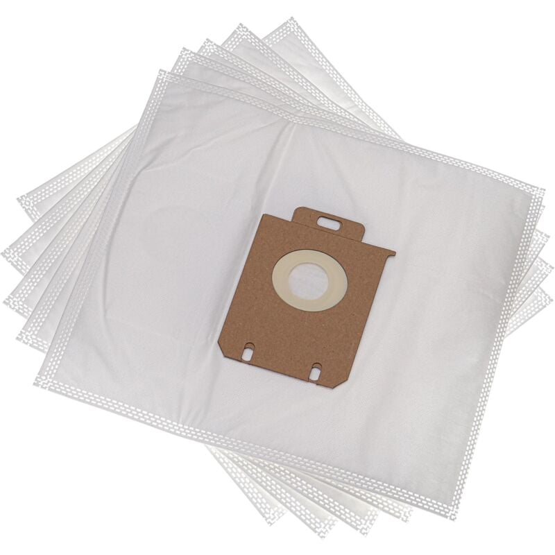 foto del prodotto 5x sacchetto sostituisce silvercrest 4058432000651 per aspirapolvere 27,5cm x 22cm bianco vhbw