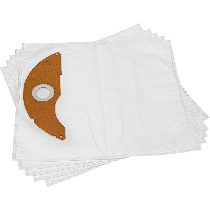 foto del prodotto 5x sacchetto sostituisce starmix fbv 22, 454870 per aspirapolvere microfibra, 49cm x 42cm bianco vhbw
