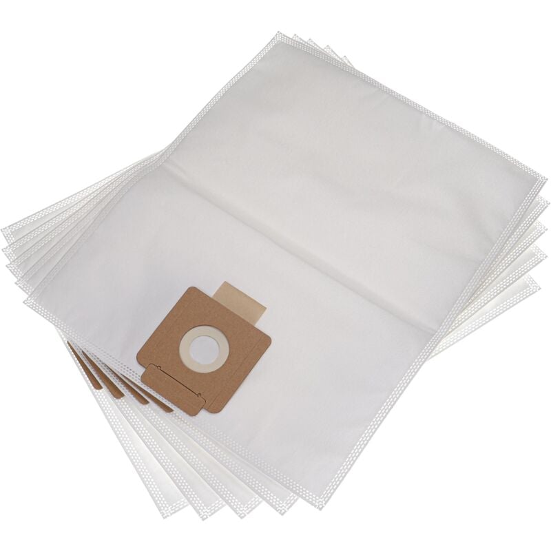 foto del prodotto 5x sacchetto sostituisce w rth 0701112008 per aspirapolvere microfibra, 36cm x 23,5cm bianco vhbw