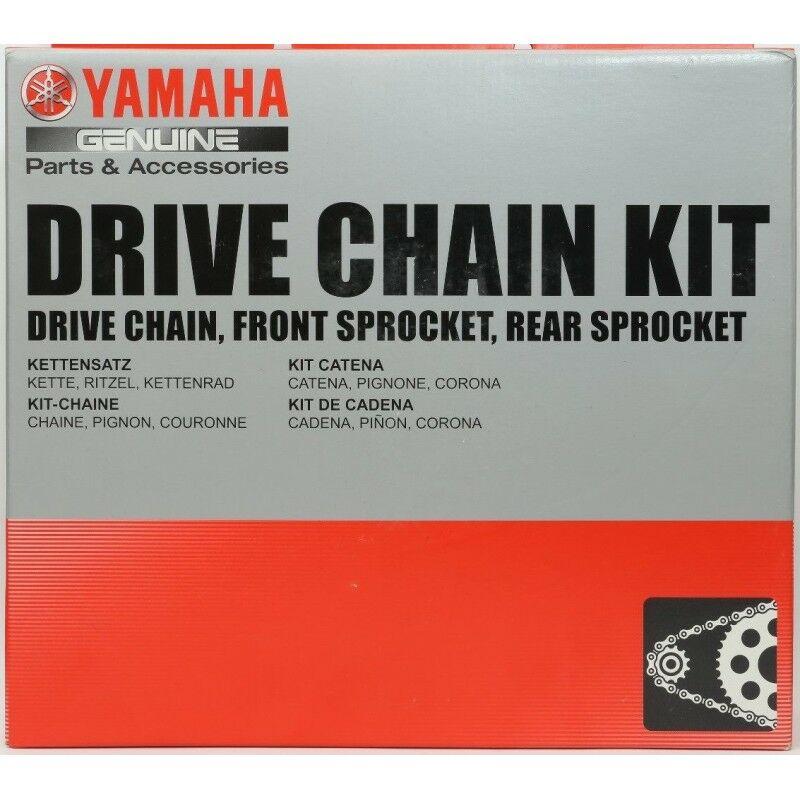 foto del prodotto 5y1 w001a 11 kit catena completa originale 15x3 xt 600 91 92 yamaha