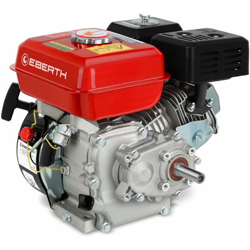 foto del prodotto 6,5 cv motore a scoppio motore a benzina con riduttore 2 1, albero 19,05 mm, protezione olio bassa, 4 tempi, 1 cilindro, cilindrata 196 cc,