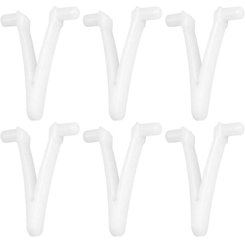 foto del prodotto 6 accessori per piscina, spazzola a farfalla con clip a v, rastrello per foglie da spa, skimmer, testina di aspirazione per la pulizia della piscina.