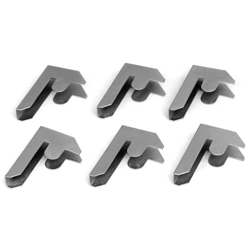 foto del prodotto 6 connettori in acciaio galvanizzato per scaffali galwix - monster racking