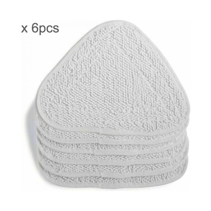 foto del prodotto 6 coperture di ricambio per pulitore a vapore vileda steam, copertura di ricambio 100 mop a spruzzo caldo