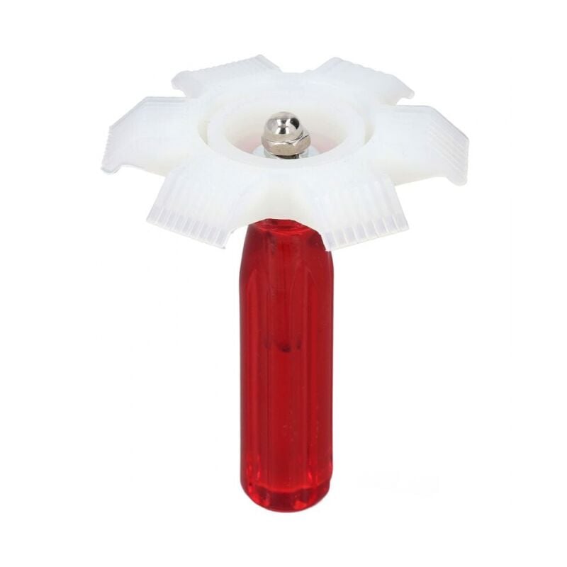 foto del prodotto 6 in 1 raddrizzatore per alette del condensatore del condizionatore d aria, pettine per alette ac, strumento per la pulizia dell aria condizionata