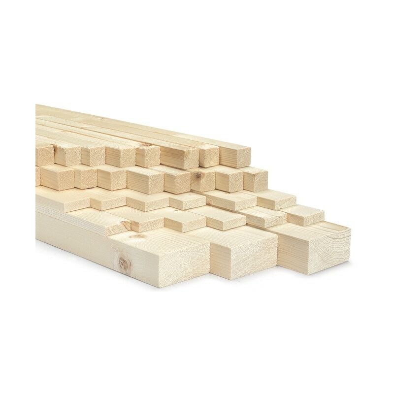 foto del prodotto 6 listelli abete piallati 4 lati mm20x95x1000