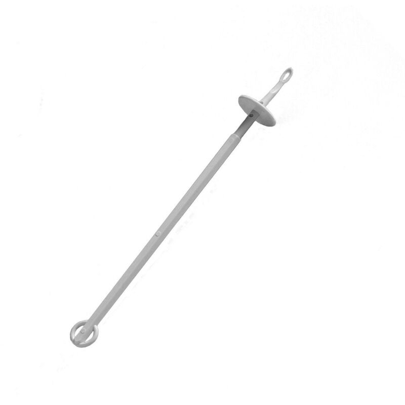 foto del prodotto 6 lotti di 2 bastoncini per pulire le orecchie di sicurezza in plastica bianca da 14 cm