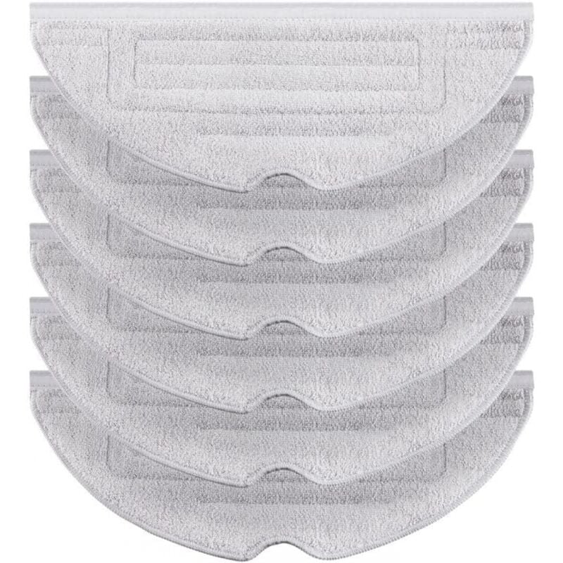 foto del prodotto 6 panni per mocio per roborock s7 pro ultra s7 maxv ultra s7 plus s7 max ricambi accessori per roborock s7 t7s t7s plus robot aspirapolvere