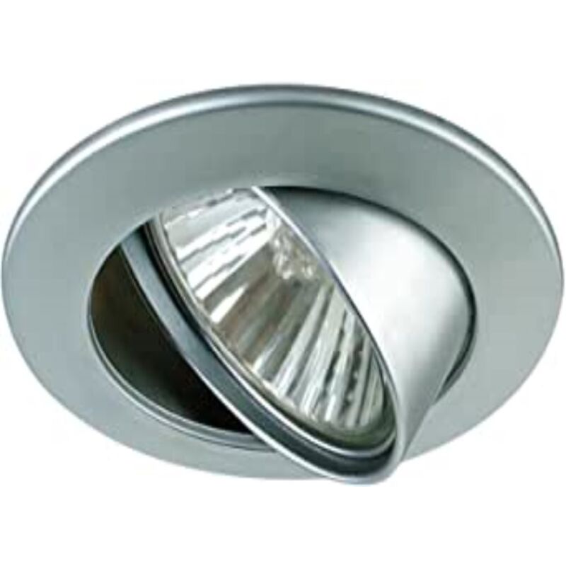 foto del prodotto 6 pezzi faretti da incassoorientabili lampadina alogena inclusa 6x50 w, 230 v, gu10 in alluminio zincato opaco paulmann