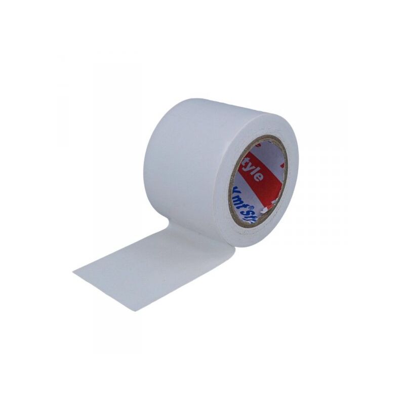 foto del prodotto 6 pezzi nastro isolante elettrico largo in pvc 48mm x 12m bianco