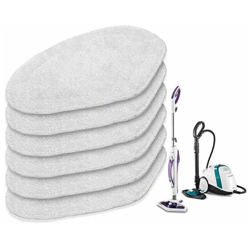 foto del prodotto 6 pezzi polti vaporetto vaporforce spazzola di ricambio, smart 35mop, smart 40mop prodotto originale ymyny