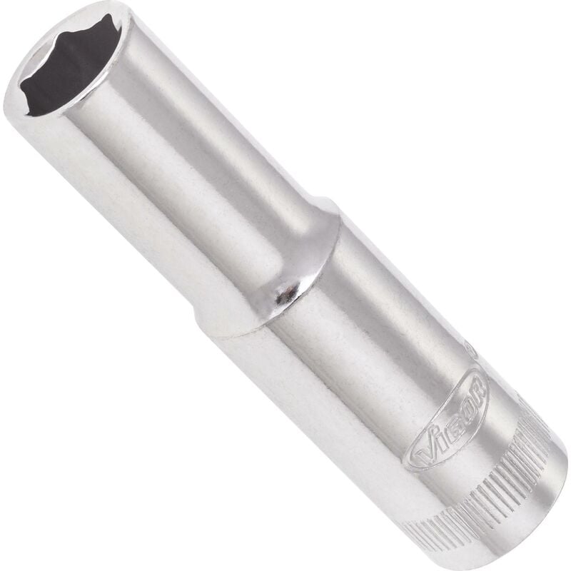 foto del prodotto 6 point socket long v2018n attacco quadro, cavo, 3 8 di pollice 10 mm profilo esagonale esterno size 10 mm