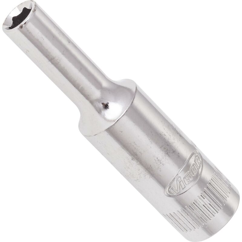 foto del prodotto 6 point socket long v2533n attacco quadro, cavo, 1 4 di pollice 6,3 mm profilo esagonale esterno size 4 mm