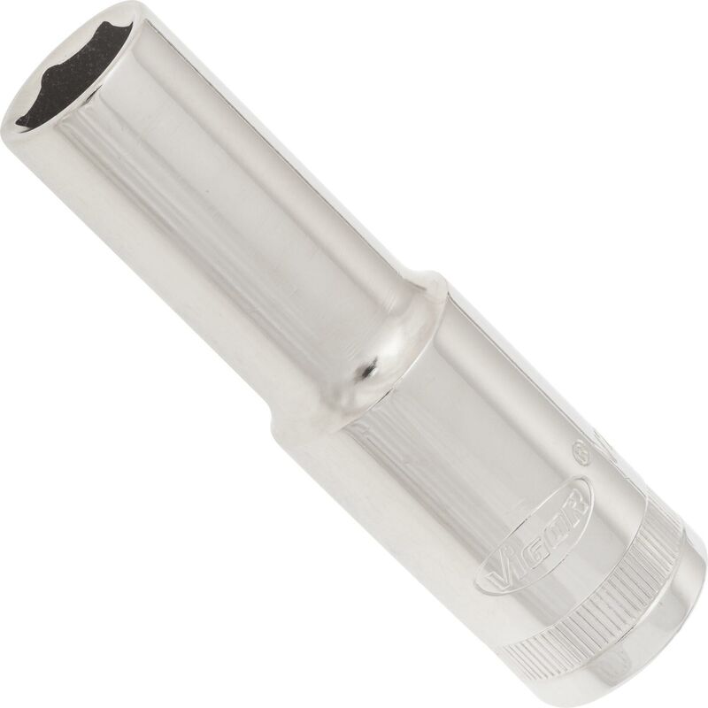 foto del prodotto 6 point socket long v2581n attacco quadro, cavo, 1 2 di pollice 12,5 mm profilo esagonale esterno size 12 mm