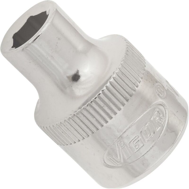 foto del prodotto 6 point socket v2278n attacco quadro, cavo, 3 8 di pollice 10 mm profilo esagonale esterno size 6 mm