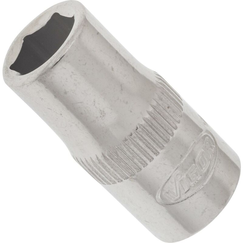 foto del prodotto 6 point socket v2419n attacco quadro, cavo, 1 4 di pollice 6,3 mm profilo esagonale esterno size 7 mm
