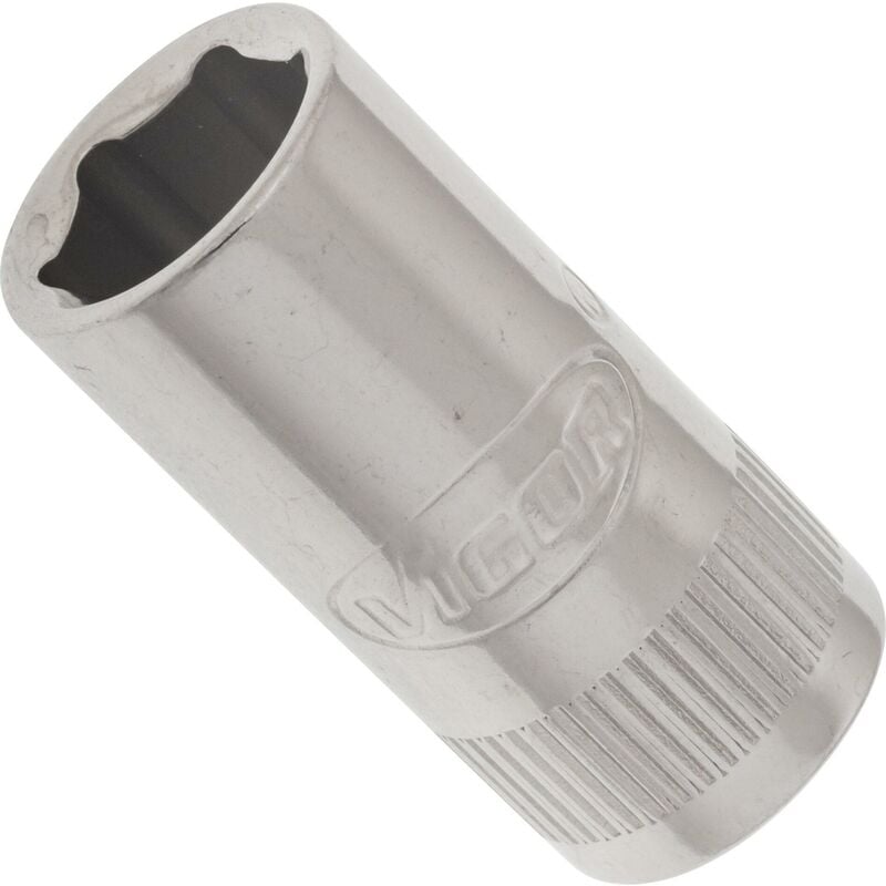 foto del prodotto 6-point socket v2420n attacco quadro, cavo, 1 4 di pollice 6,3 mm profilo esagonale esterno size 8 mm