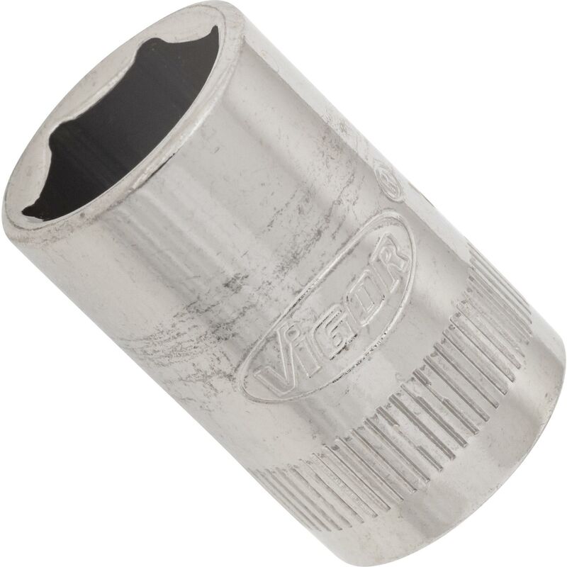 foto del prodotto 6 point socket v2423n attacco quadro, cavo, 1 4 di pollice 6,3 mm profilo esagonale esterno size 11 mm