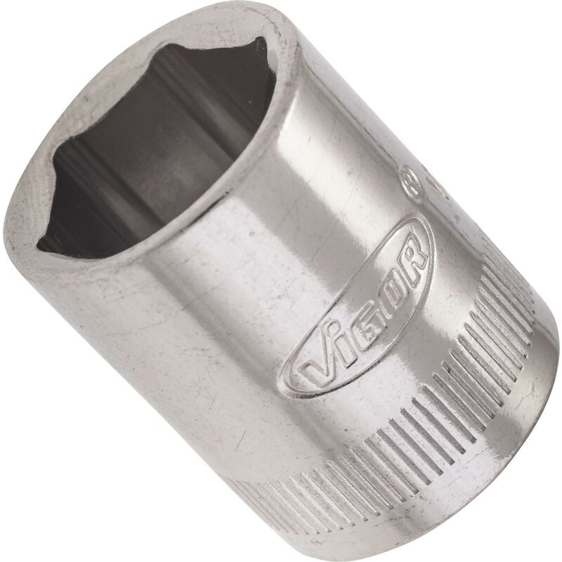 foto del prodotto 6 point socket v2426n attacco quadro, cavo, 1 4 di pollice 6,3 mm profilo esagonale esterno size 14 mm
