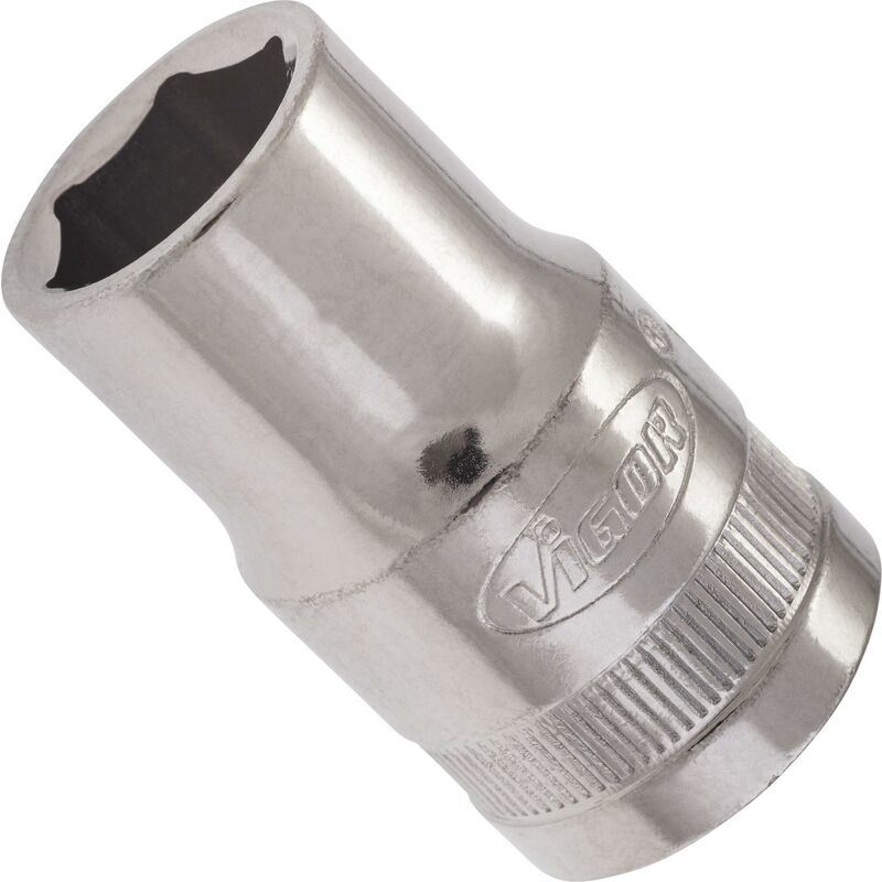 foto del prodotto 6 point socket v2599n attacco quadro, cavo, 1 2 di pollice 12,5 mm profilo esagonale esterno size 13 mm