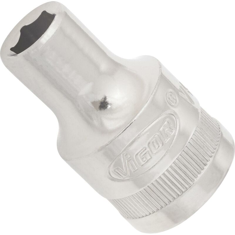 foto del prodotto 6 point socket v4709n attacco quadro, cavo, 1 2 di pollice 12,5 mm profilo esagonale esterno size 8 mm