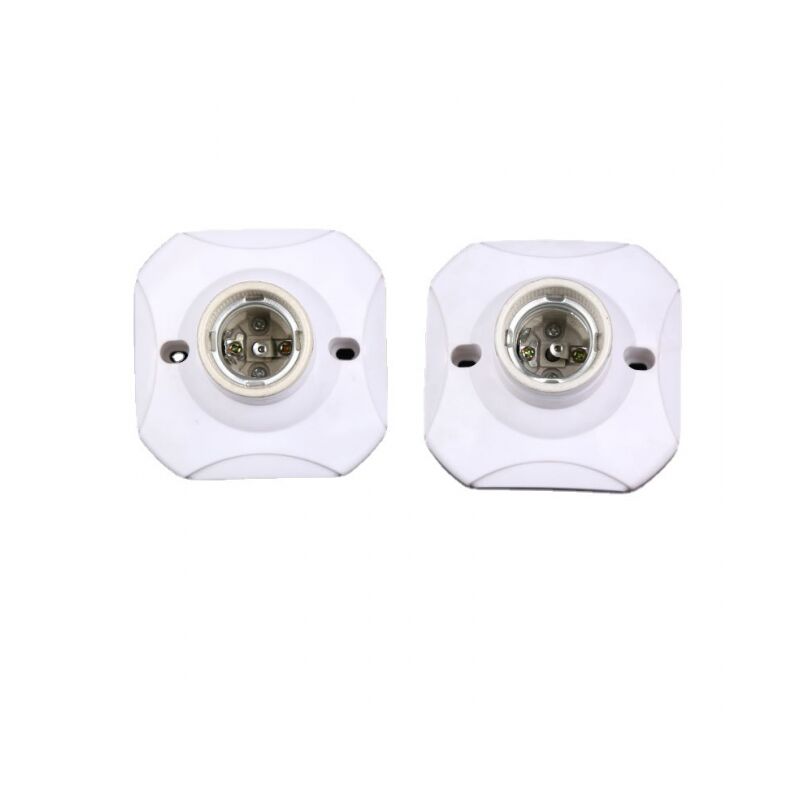 foto del prodotto 6 presa da soffitto e27 a vite ac 220 240v, portalampada per lampadina a led, base per plafoniera base e27