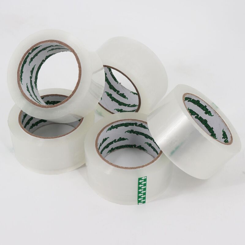 foto del prodotto 6 x nastro adesivo professionale extra forte nastro adesivo per pacchi 50mm x 66m trasparente