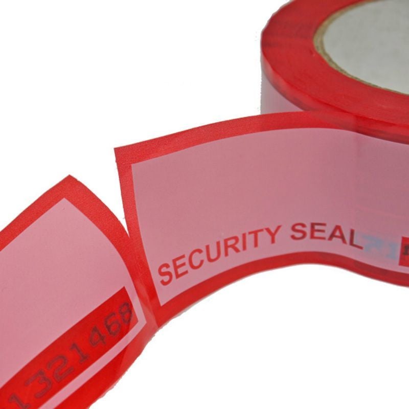 foto del prodotto 60 etichette sicurezza tamper tape antimanomissione con numero seriale
