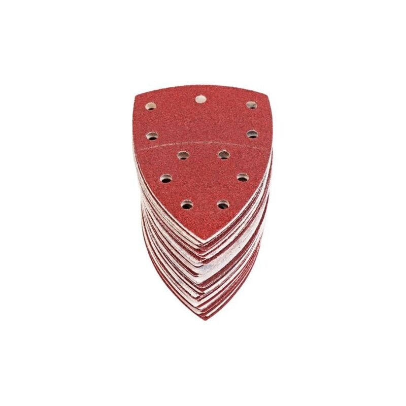 foto del prodotto 60 fogli abrasivi triangolari carta vetrata mouse delta sander 105 x 152 mm grana p40 60 80 120 180 240 bosch makita dewalt black decker
