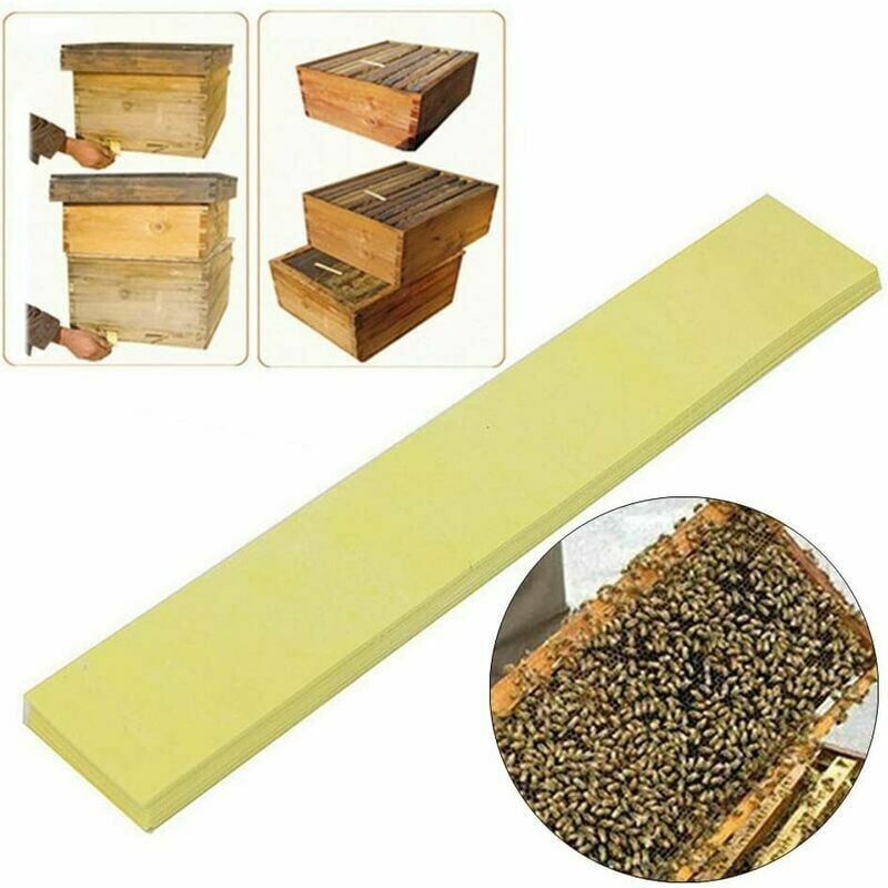foto del prodotto 60 pz. pro apicoltura fluvalinate bee acaro varroa strisce per attrezzi forniture