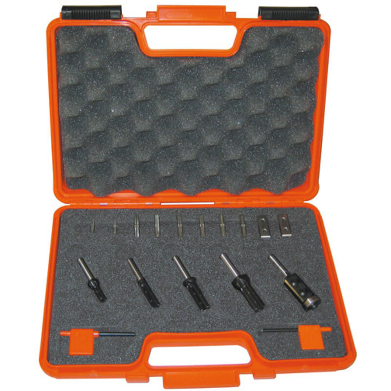 foto del prodotto 600.005.01 set 5 frese c coltellini hw s 8 d 8 10 12 14 19 dx