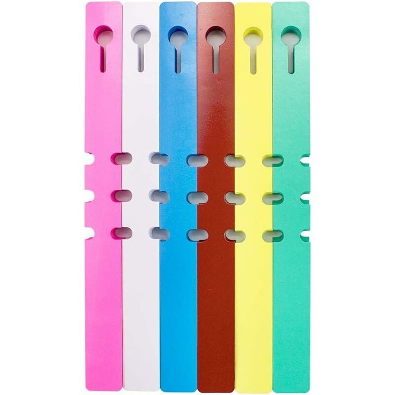 foto del prodotto 600 pezzi etichette per piante da giardino, etichette per anelli e spine in plastica resistente alle intemperie, piante da vivaio per coltivare