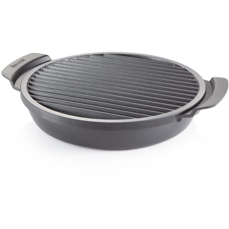foto del prodotto 601266 bistecchiera senza fumo, adatta al barbecue, linea premium tescoma