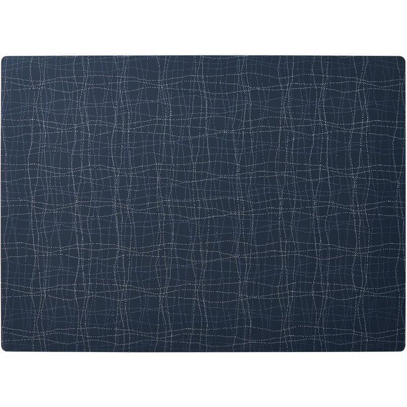 foto del prodotto 60586 tovaglietta in silicone, lavabile, antimacchia e antiscivolo, 45 x 33 cm, 1 pezzo, colore blu scuro aps