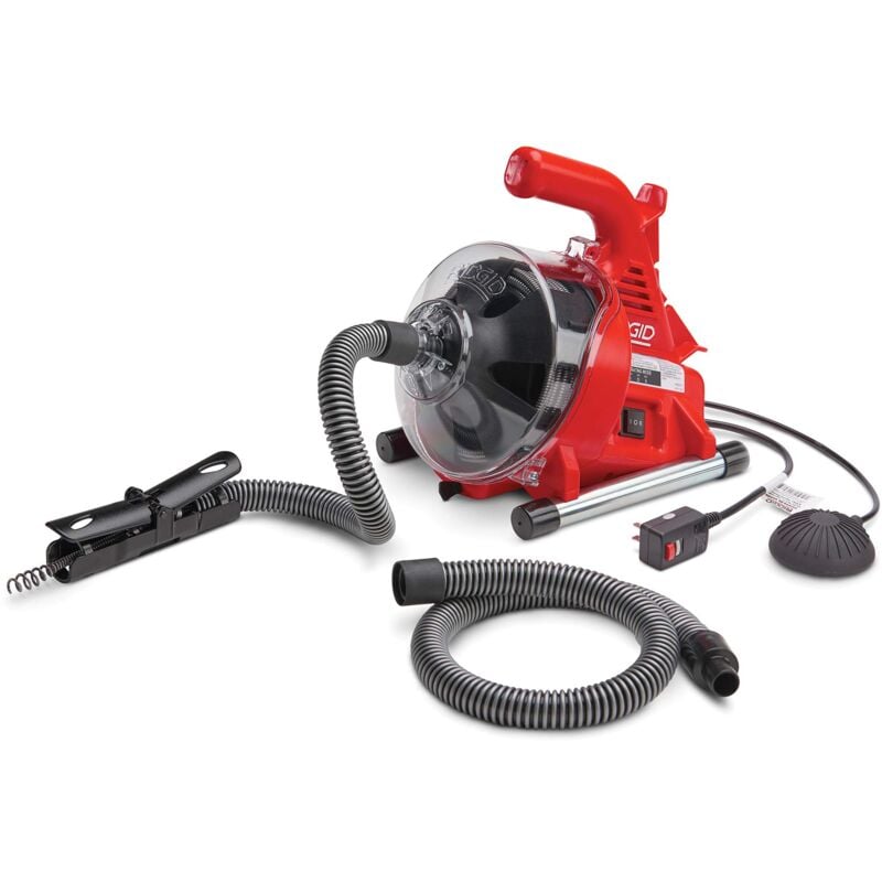 foto del prodotto 60753 stasatrice powerclear per la pulizia degli scarichi 230v con spina per inghilterra ridgid