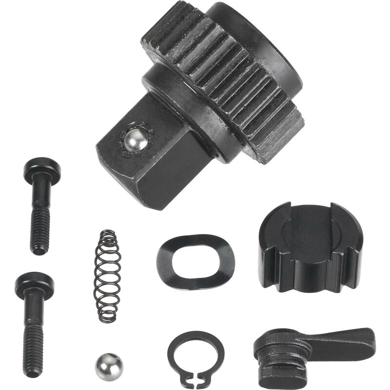 foto del prodotto 6122 9n serie di ricambi cricchetto, argento - hazet