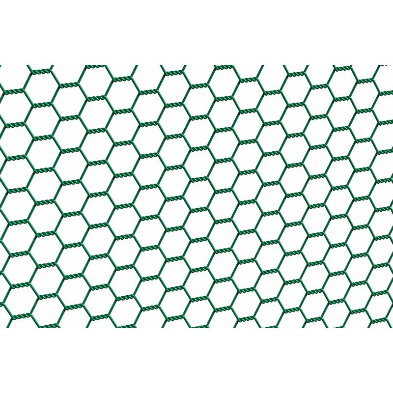 foto del prodotto 614225 rete in maglia esagonale, acciaio, 500 mm 10 m 25 mm mesh width alberts