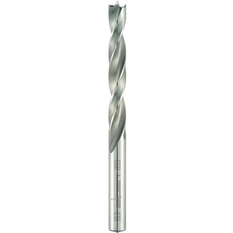 foto del prodotto 62001000100 punta a spirale per legno 10 mm lunghezza totale 133 mm alberino cilindrico 1 pz. alpen