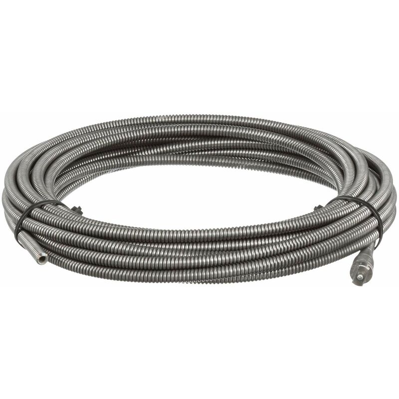 foto del prodotto 62260 cavo modello c6 da 3 8 10mm x 35 ft 10,7m con accoppiatore maschio per k45 e k50 con cavi a sezione ridgid
