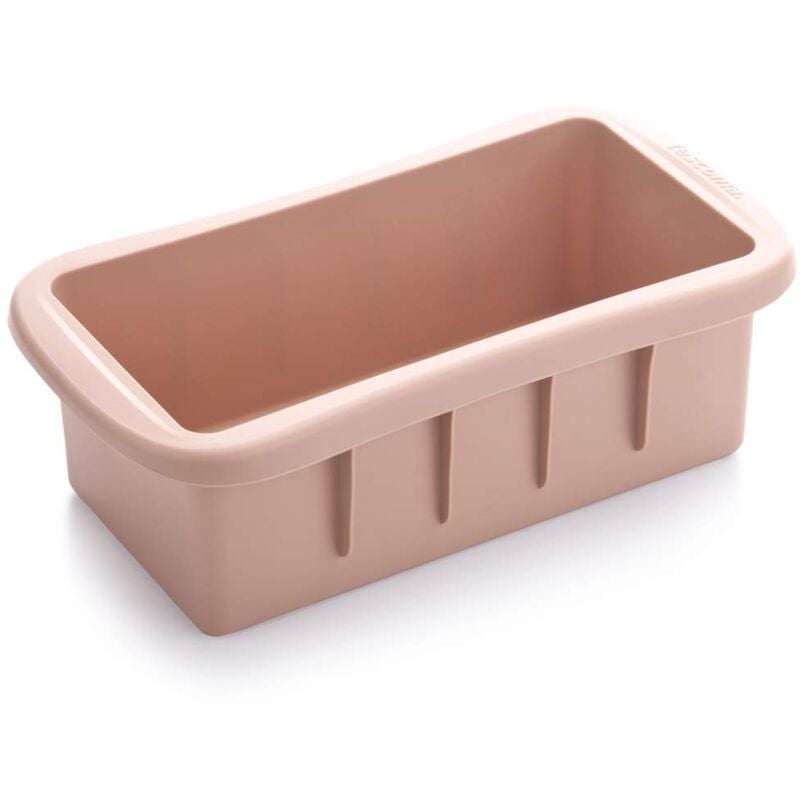 foto del prodotto 629554 stampo per pane in cassetta, 12 x 7 x 22 cm, silicone, nocciola tescoma