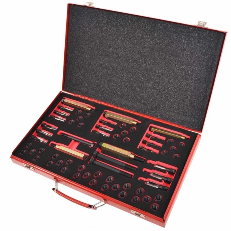 foto del prodotto 63 pz riparazione filetto candela incandescenza m8 m9 m10 m12 vidaxl