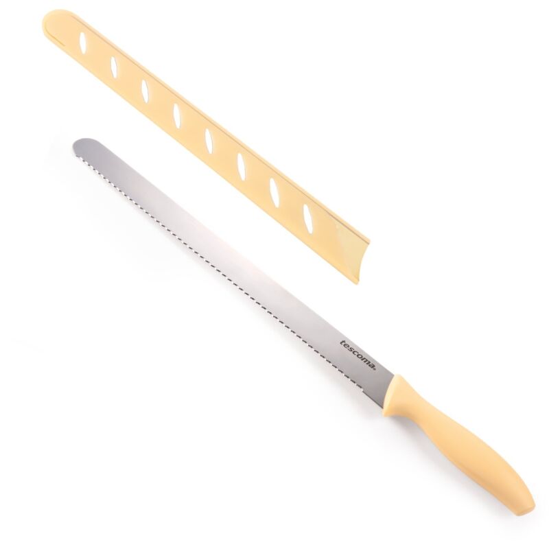 foto del prodotto 630132 coltello per torte, acciaio inossidabile, 30 cm - tescoma
