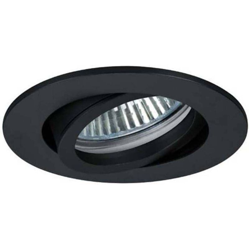 foto del prodotto 6308 0063.08 lampada da incasso lampadina alogena gx5.3 50 w nero brumberg
