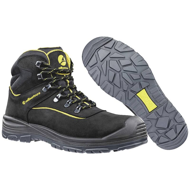 foto del prodotto 631330 43 stivali di sicurezza s3 taglia delle scarpe eu 43 nero, giallo 1 paio a albatros