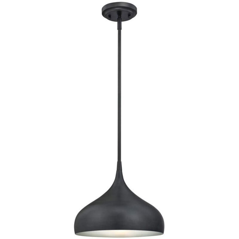 foto del prodotto 6329440 lampada a sospensione per interni monoluce, bronzo spazzolato, vetro westinghouse