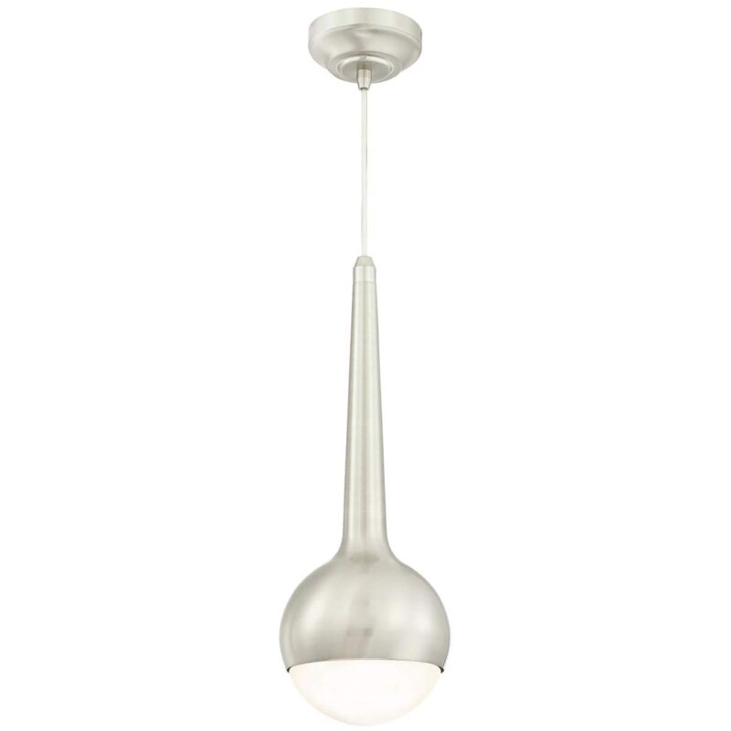 foto del prodotto 6329740 lampada a sospensione led per interni monoluce, nichel spazzolato westinghouse