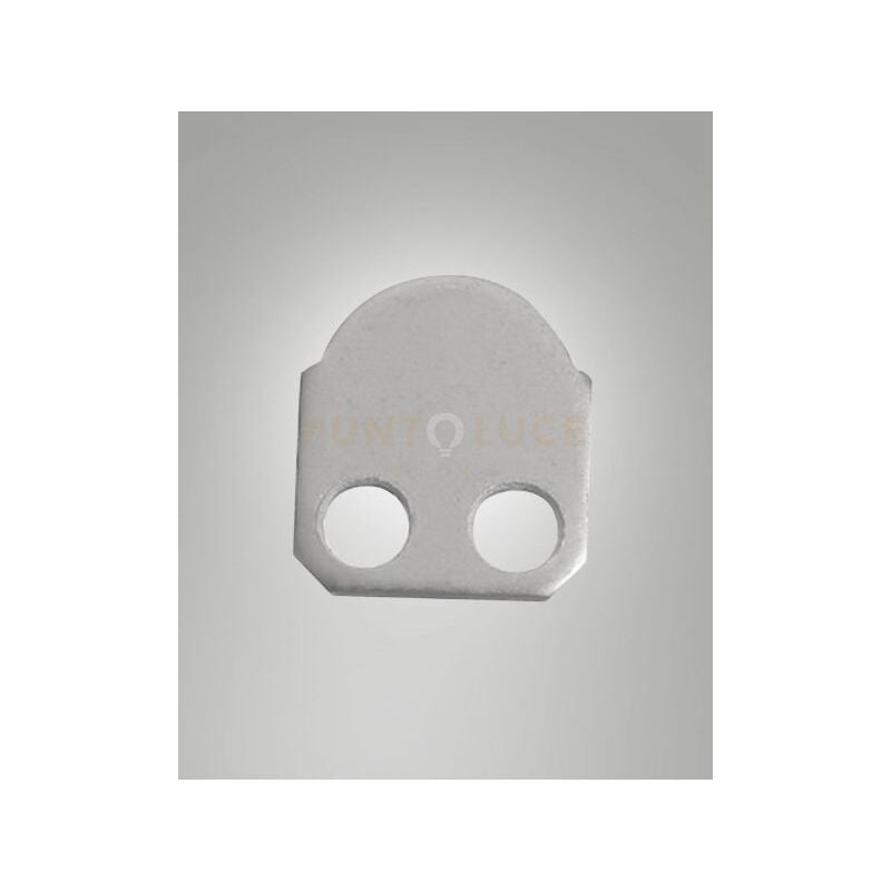 foto del prodotto 6407 50 002 tappo piatto alluminio anodizzato naturale l.16mm senza foro