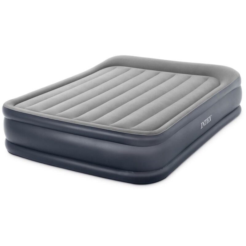 foto del prodotto 64136 materasso matrimoniale dura beam gonfiabile con pompa 152x203x42 cm intex