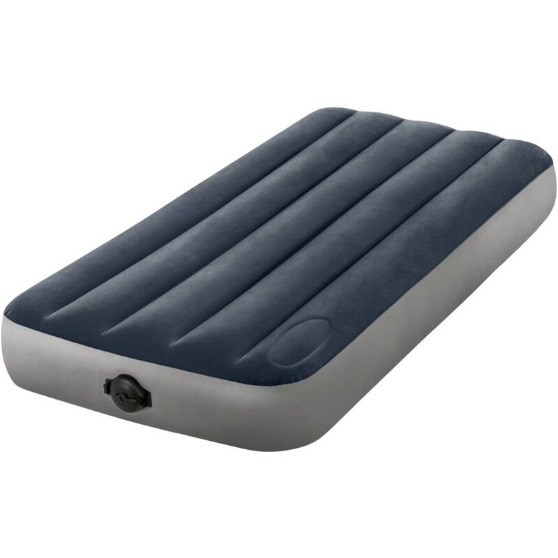 foto del prodotto 64781 durabeam standard twin letto ad aria (l x l x a) 1910 x 990 x 250 mm blu scuro - intex